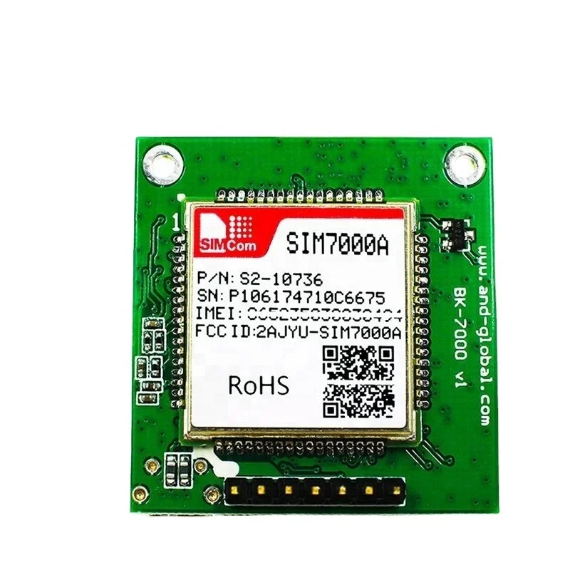Mobile IoT Modules,SIM7000A Kit,American CAT M1 eMTC breakout board for Verizon network with gps and NB antenna