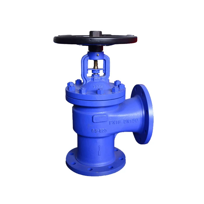 DIN Wheel handle Bellows PN16 GS-C25 Rising stem Globe Valve with Flanged