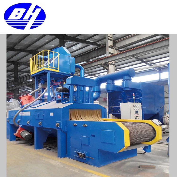 High quality performance Automatic Steel Proflle Shot Blasting Machine/Sand Blasting Equipment for powder coating