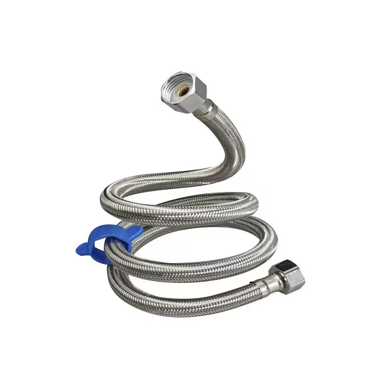 Factory Customized High Quality 200CM 304  Stainless sateel Braided tube Hot and Cold water  Plumbing hose For Bathroom