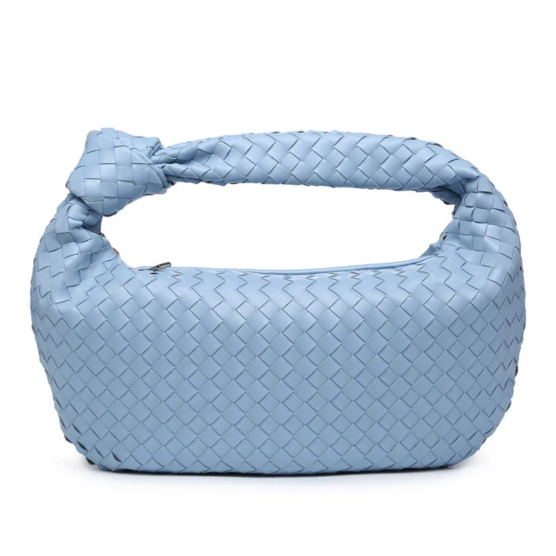 More New Colors Large Woven Women Handbag Luxury Brand Handmade Big Woven Big Cloud Bag