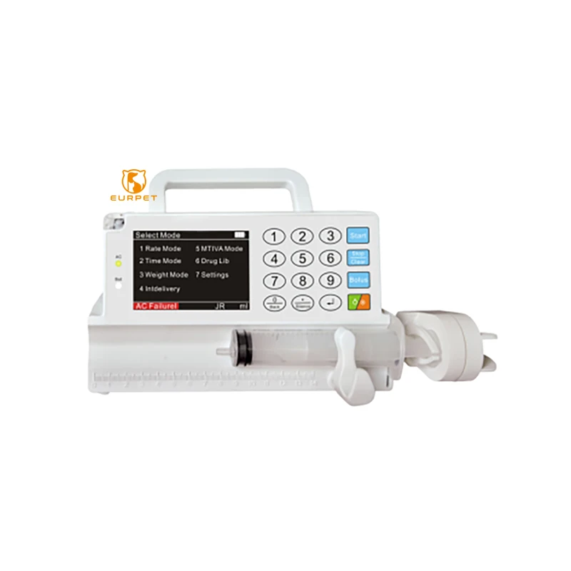EUR PET Manufacture Professional Veterinary Equipment Animal Hospital Clinic Electric Medical Syringe Pump