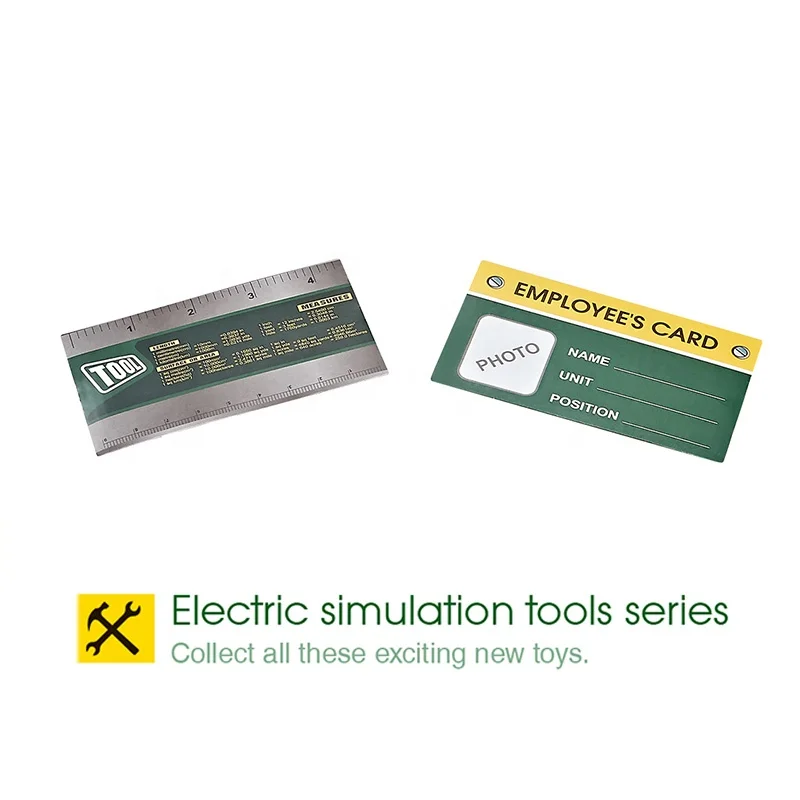 Top sale electric simulation power tools children role play repair toy tool set