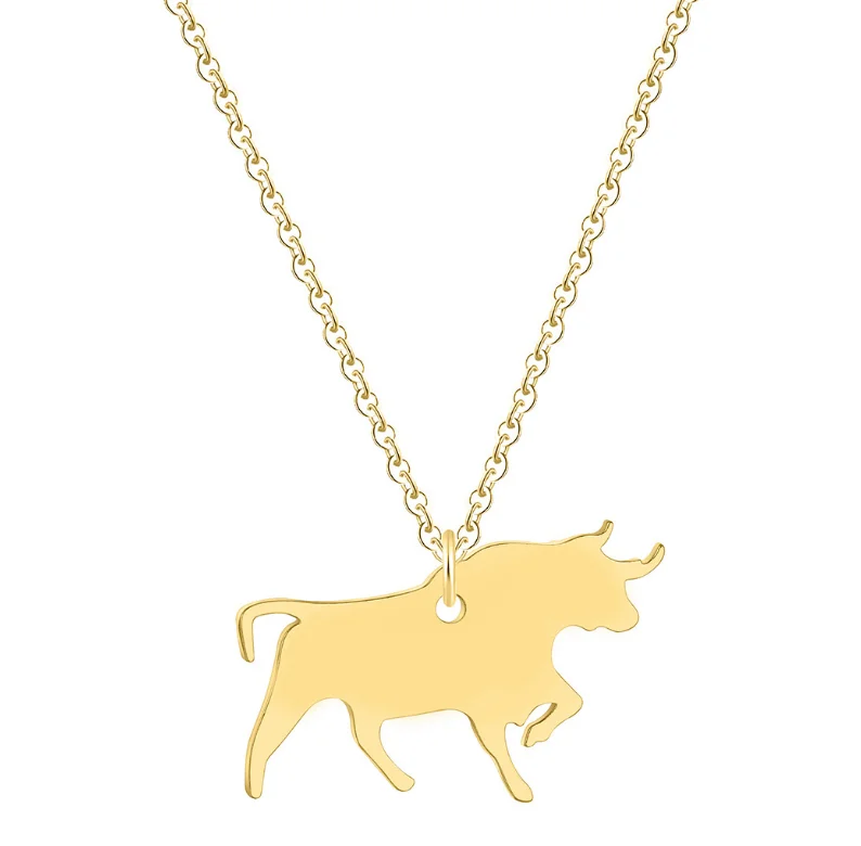Cool fashion stainless steel custom animal Spain toros charms
