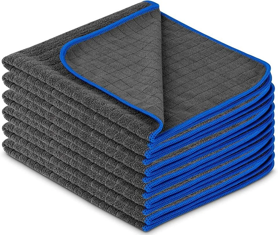 Carbon Fiber Cleaning Cloth in Plaids