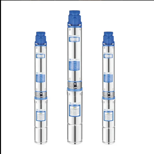 Stainless steel multi-stage deep well submersible pump, household high-lift pump