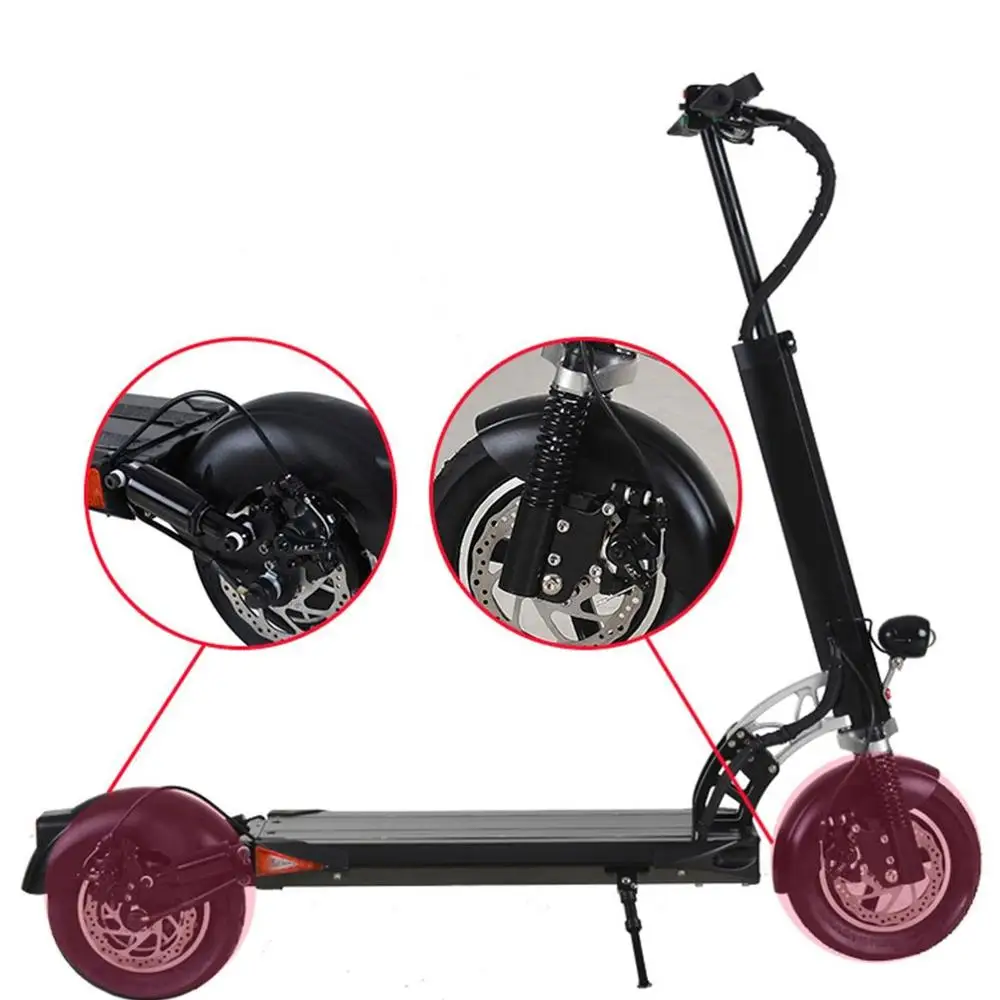 Wuyi Manufacture Electric Scooters Price China Mini E Scooter Two-wheel Scooter 500W Brushless Rear Hub Brushless Motor 120kg 52