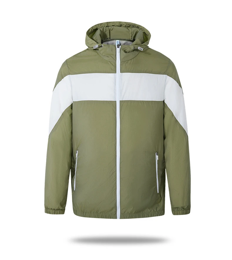 summer flexible resistant temperature fan air cool jacket men active cooling coat with fan