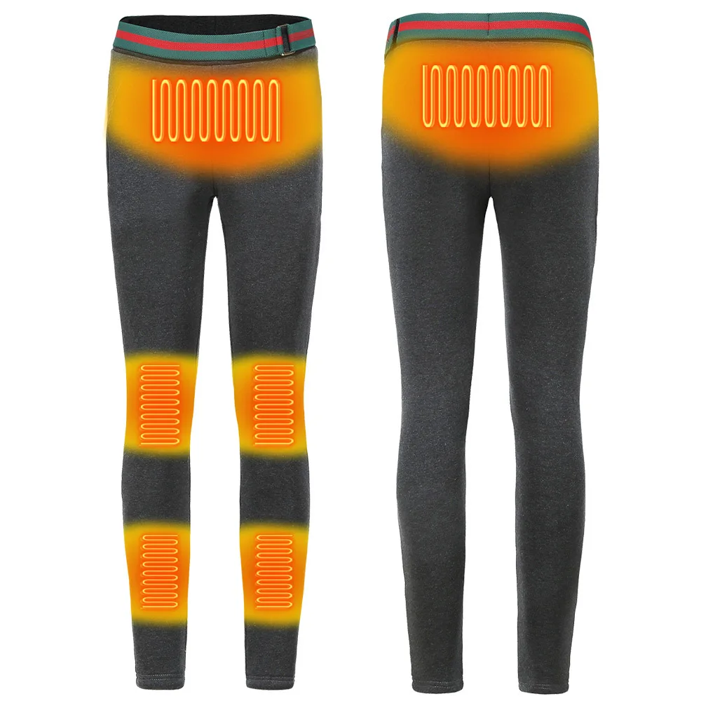 Леггинсы с подогревом на батарейках, водостойкие, с защитой от пыли TH52003