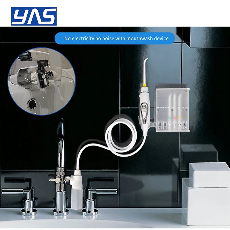 most sold product water flosser faucet dental irrigator tooth dental water pick pump water faucet mouth cleaner