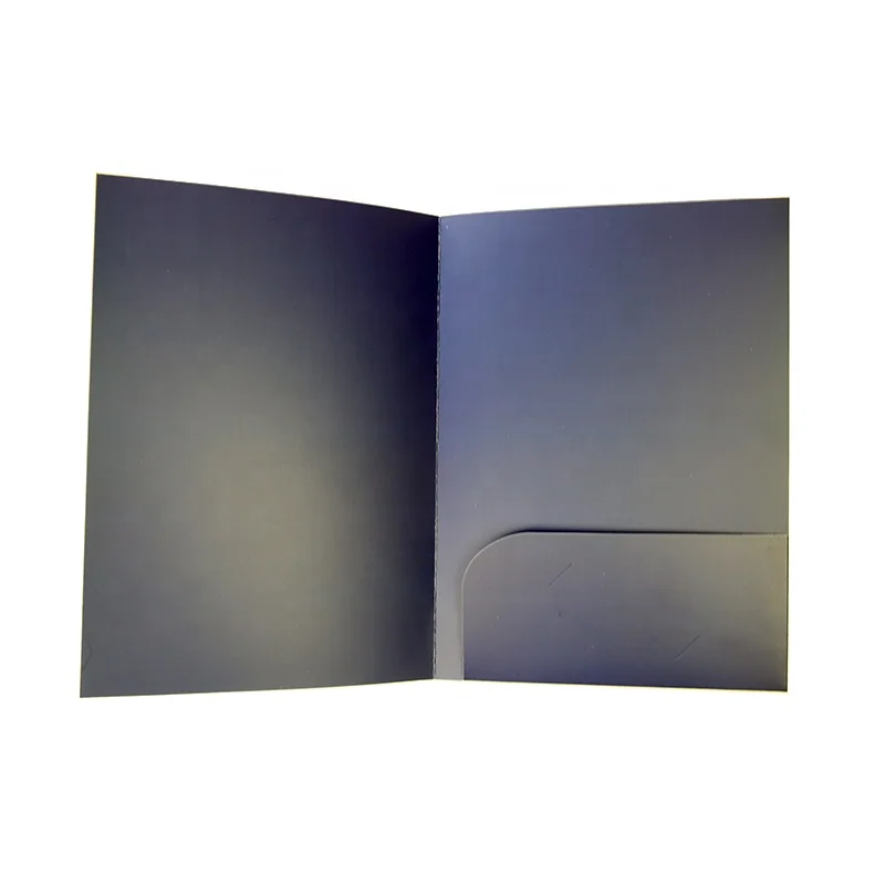 Zuoluo Custom Printing office stationery foldable paper file  folder