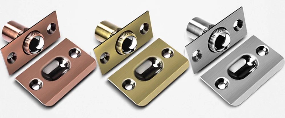 Cabinet Catches Copper Door Stops Hidden Door Touch Bead Spring Bead Gate/Room/KTV/Bar Doors Touch Beads