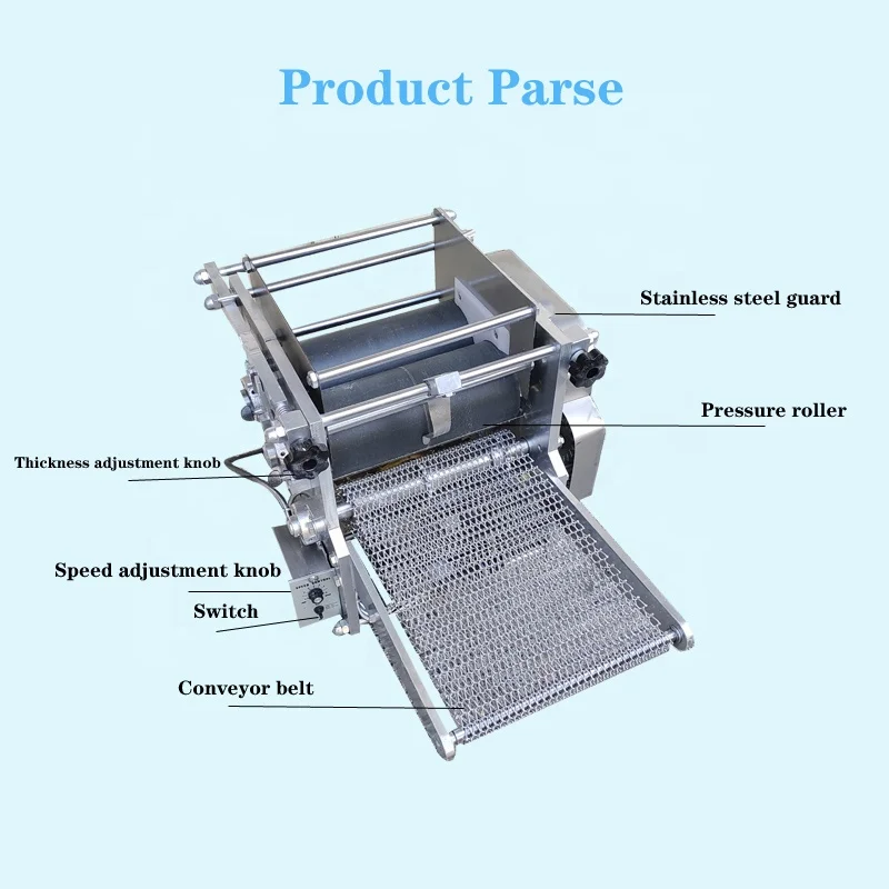 Full Automatic industrial flour corn mexican tortilla machine taco roti maker press bread grain product tortilla making machines