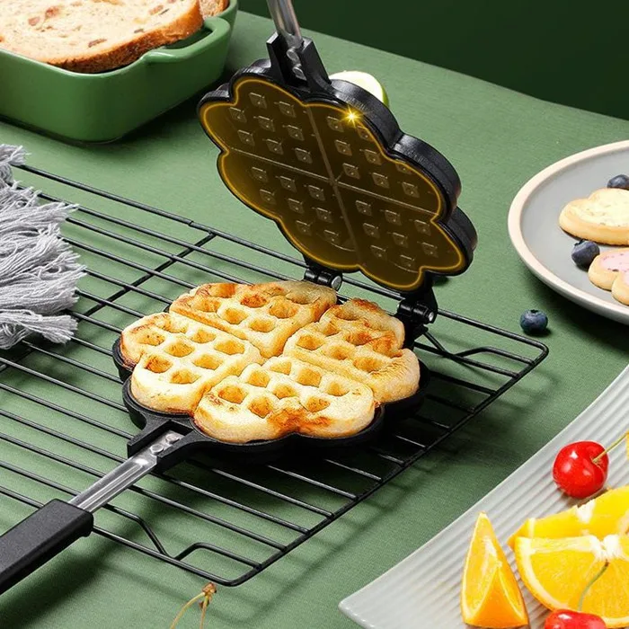 Cast Aluminum Electric Pancake Waffle Maker