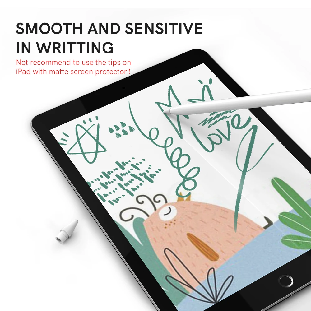 Лидер продаж заводская цена наконечник AhaStyle сменный для Apple Pencil Ipad Pro стилус ручка сенсорного экрана наконечники