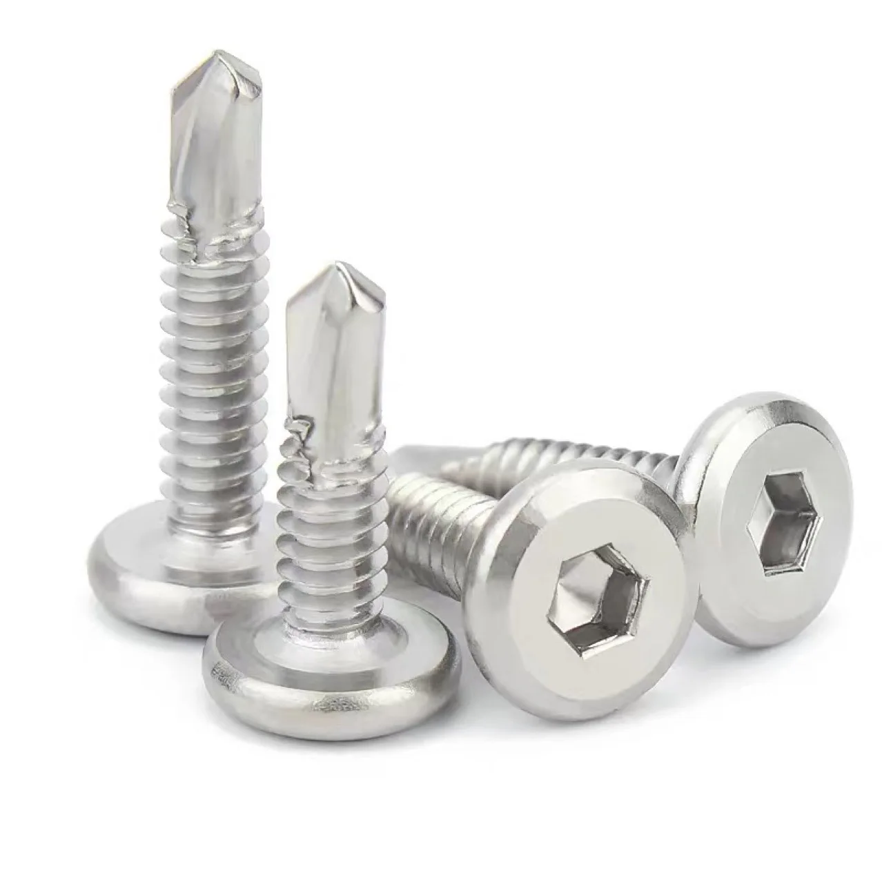 Wholesale  stainless steel drilling self tapping screw torx flat dovetail self drilling roofing screws