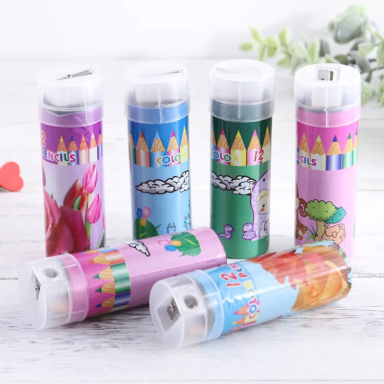 Primary School Students Painting And Coloring Art Coloring Set Wooden Color Pencils For Kids