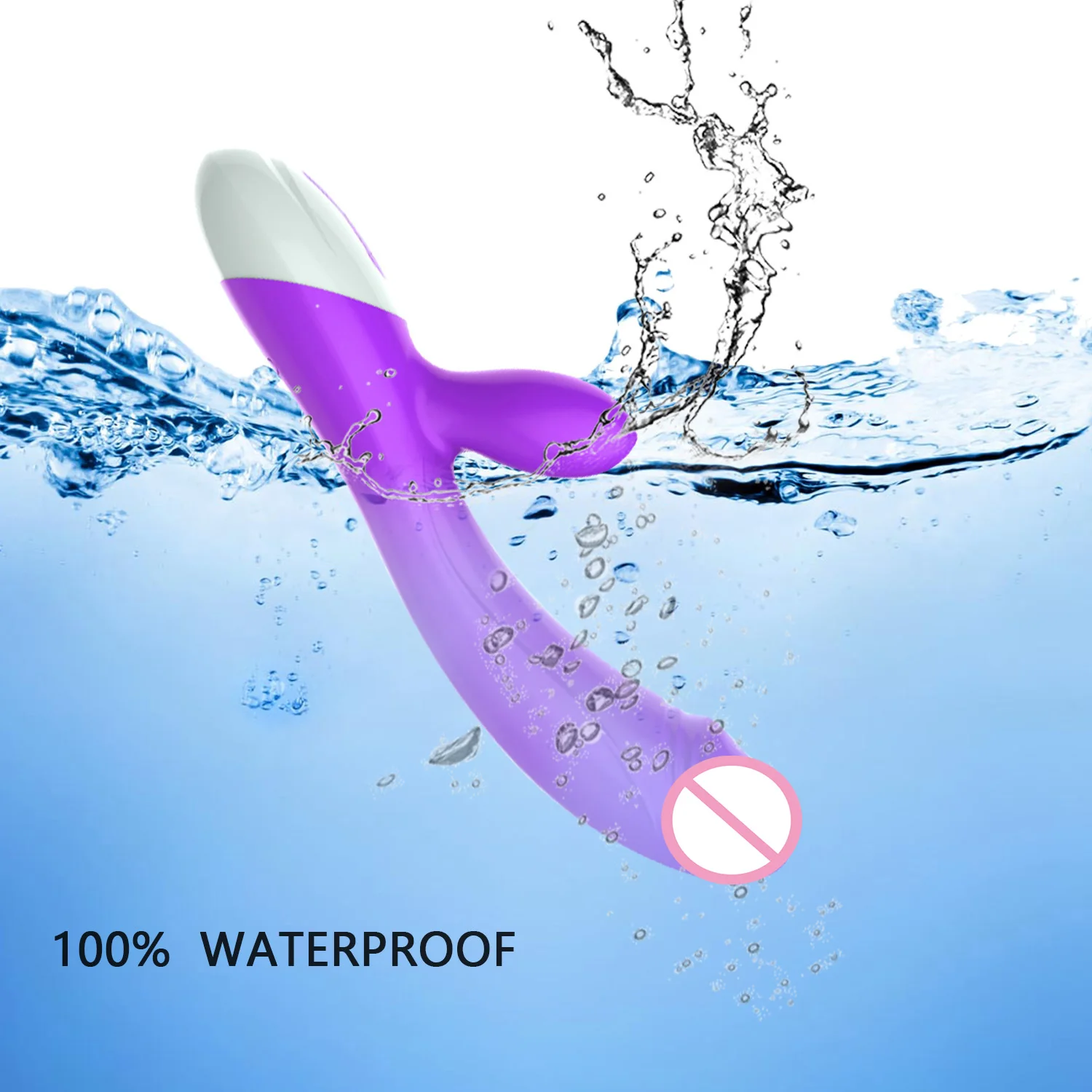 Whole Sale 8 Strong frequency+5 speeds Heating portable Shock Mode Female Clitoris Vibrator G-spot Clit Dildo sex toys for women