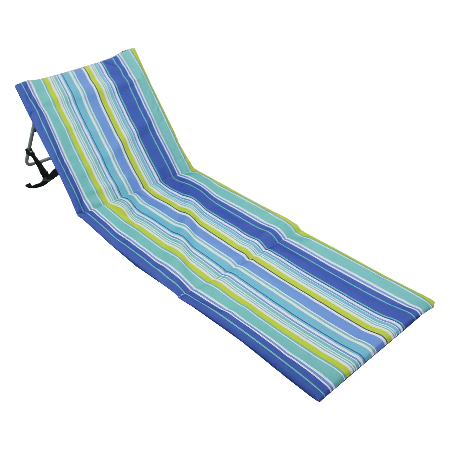 Adjustable Backrest Portable Folding Lounge Beach Mat Waterproof Oxford Beach Mat with Backrest