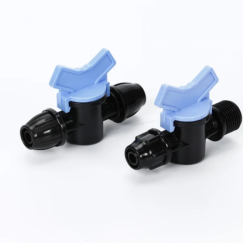  High Quality Lock Valve Drip Irrigation Hot Sale For 8/9mm hose