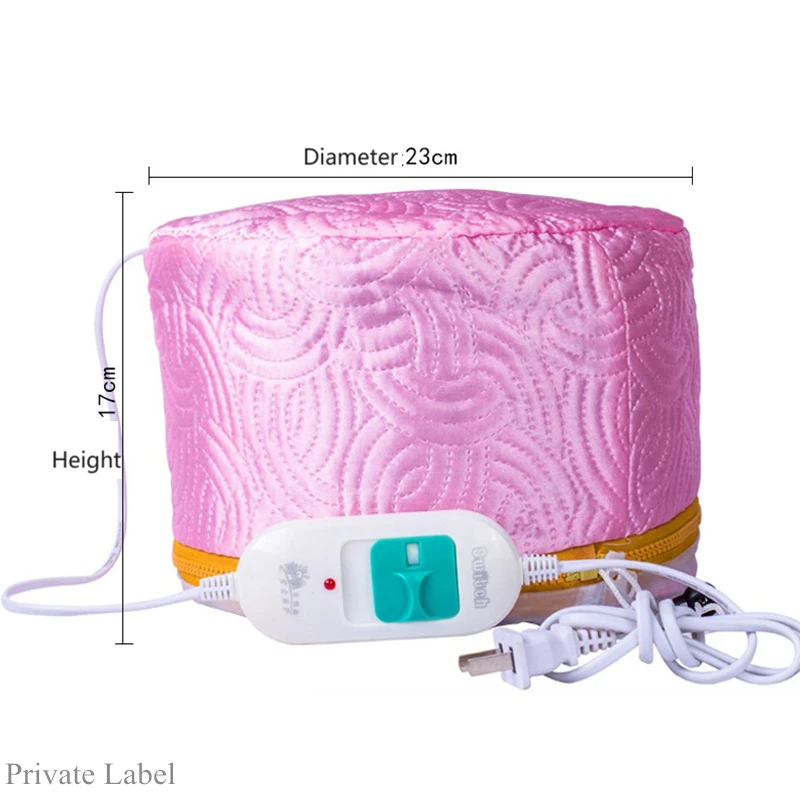 Hair Heat Transfer Steaming Cap Drying Styling Heat Cap Hair Microwavable Heat Hat for Steaming