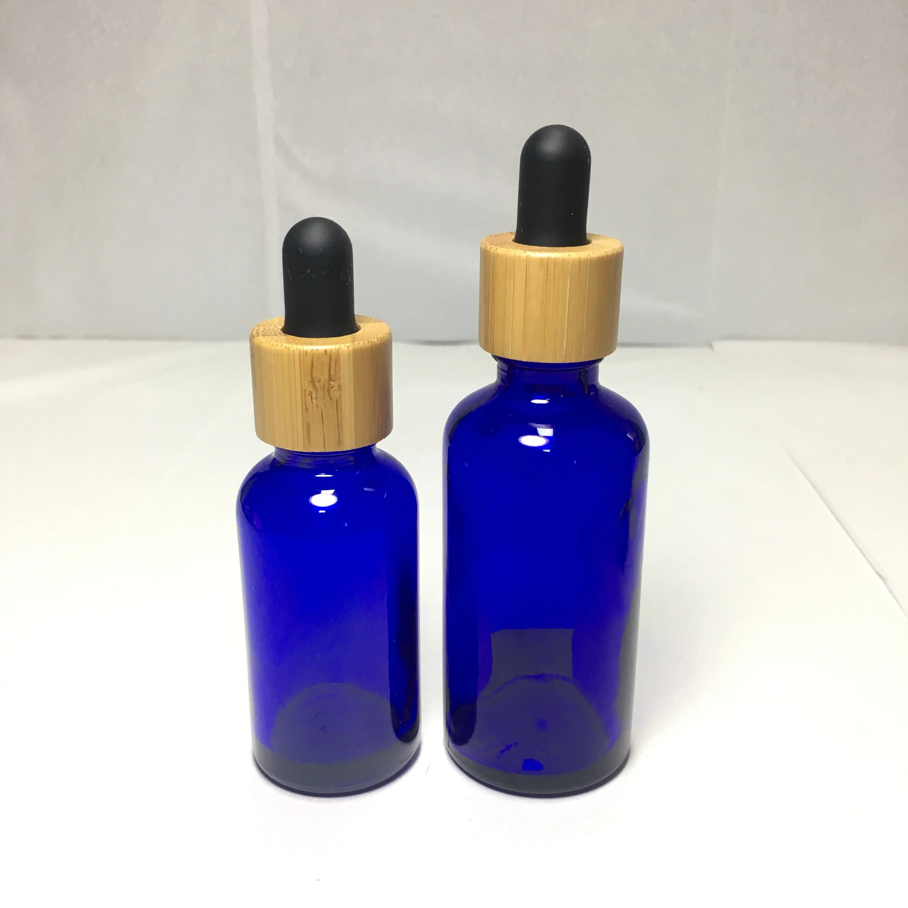 18/410 Bamboo Oil Dropper Lid Cap Glass Bottle with Bamboo Feature Product Genre Lids Bottle Caps & Closures