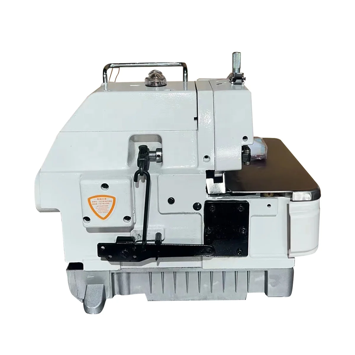QK-747 cheap price 747 model Servo motor belt 4 thread overlock sewing machine industrial