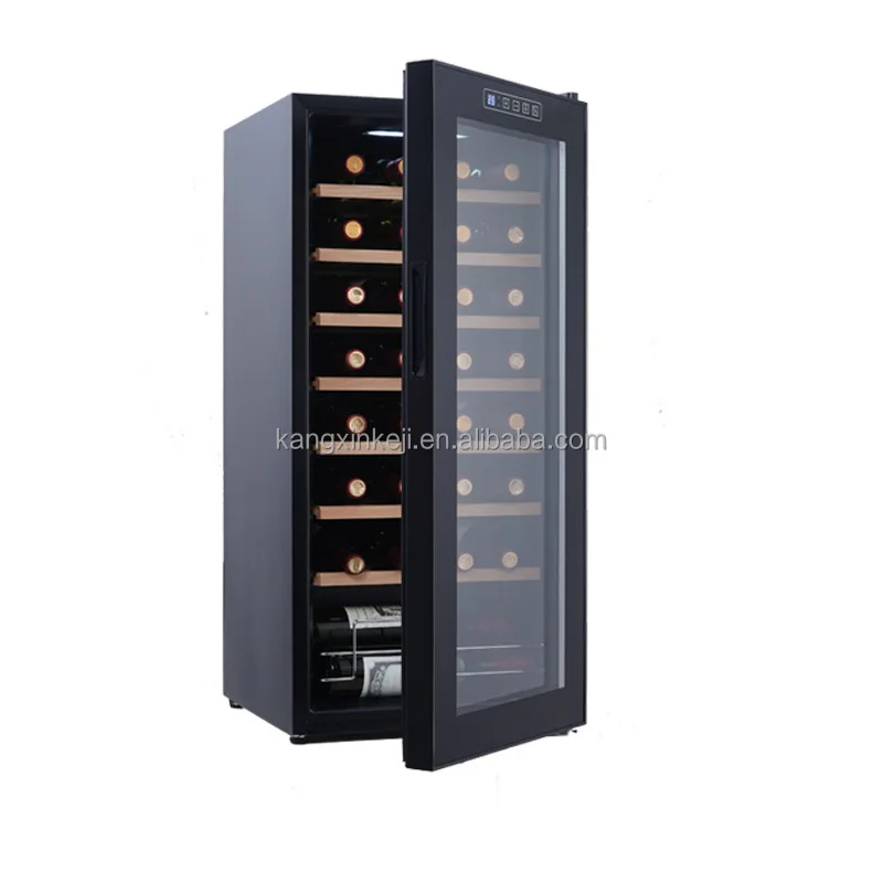 Hot Selling Dual Zone Fridge Built in 70L Wire Walled Chiller Cooler Red Wine Refrigerator