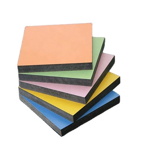 Fireproof Waterproof 12mm Compact laminate  Board HPL Phenolic Board for Toilet Cubicles