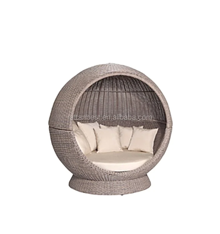 rattan outdoor ball egg chair