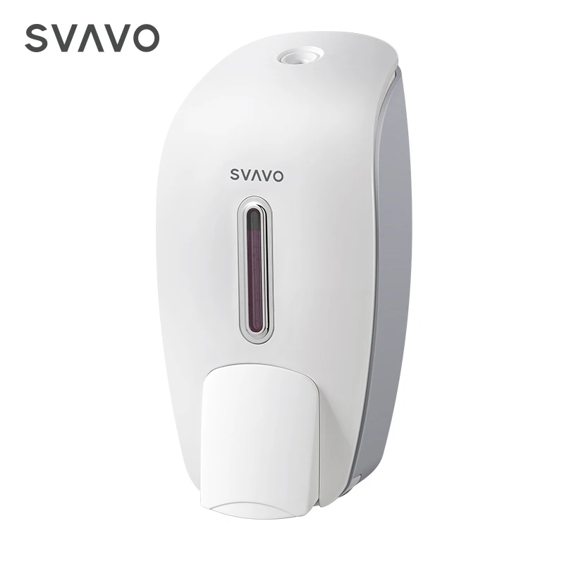 SVAVO Manual Soap Dispenser Wall Mounted Shampoo Conditioner Soap Pump liquid Hand Soap Dispenser