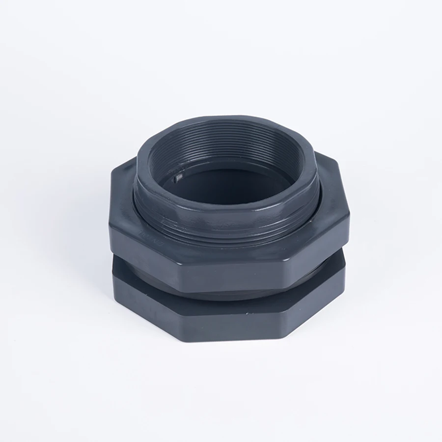 Factory price UPVC male and female water tank connector bulkhead accessories adapter fittings