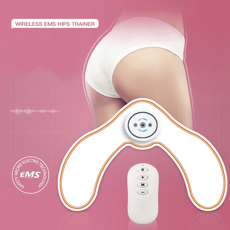 2021 hip trainer abs stimulator ems hip trainer butt toner electric butt trainer deep muscle massager