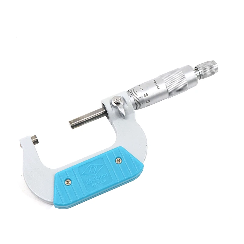 Metric machinist thickness guage micrometer measuring tool