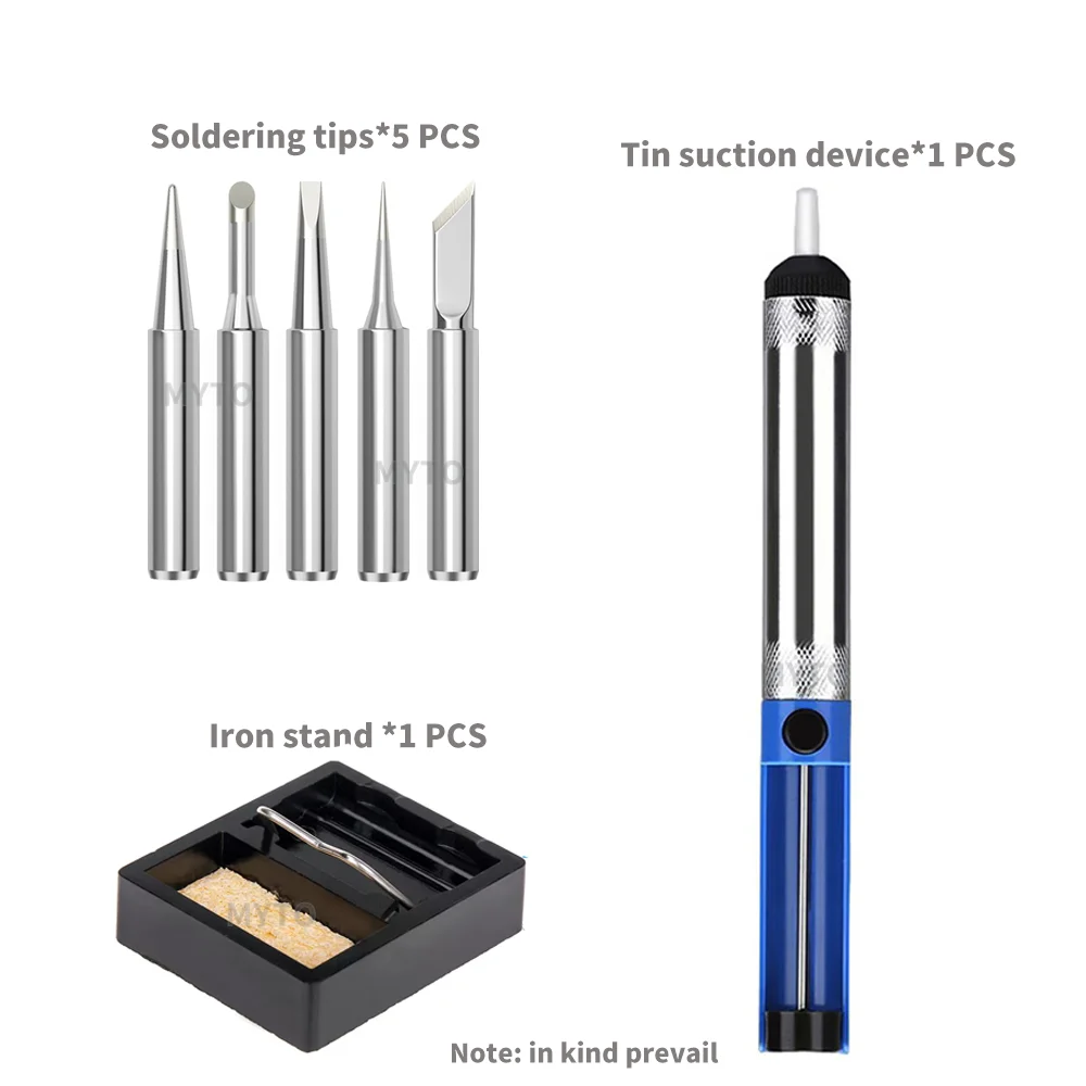 Myto directly sales 18 in 1 Soldering iron kit  with 60W adjustable temperature electric soldering irons