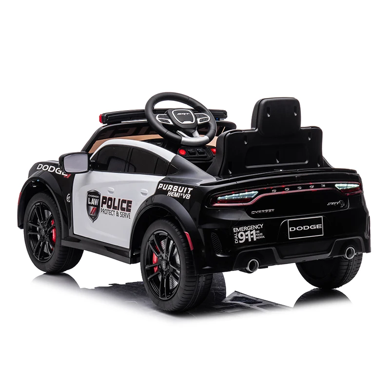 electric police car for kids to drive 12v ride-on cars baby car