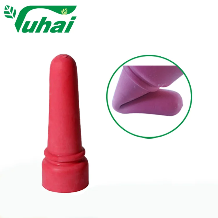 Nature Rubber Goat Teat Animal Feeders for Goat Feeding