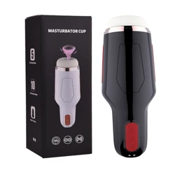Peristal Tic Sucking Tightening 360 Wrapped Silicone Doll Male Masturbator Automatic Toys