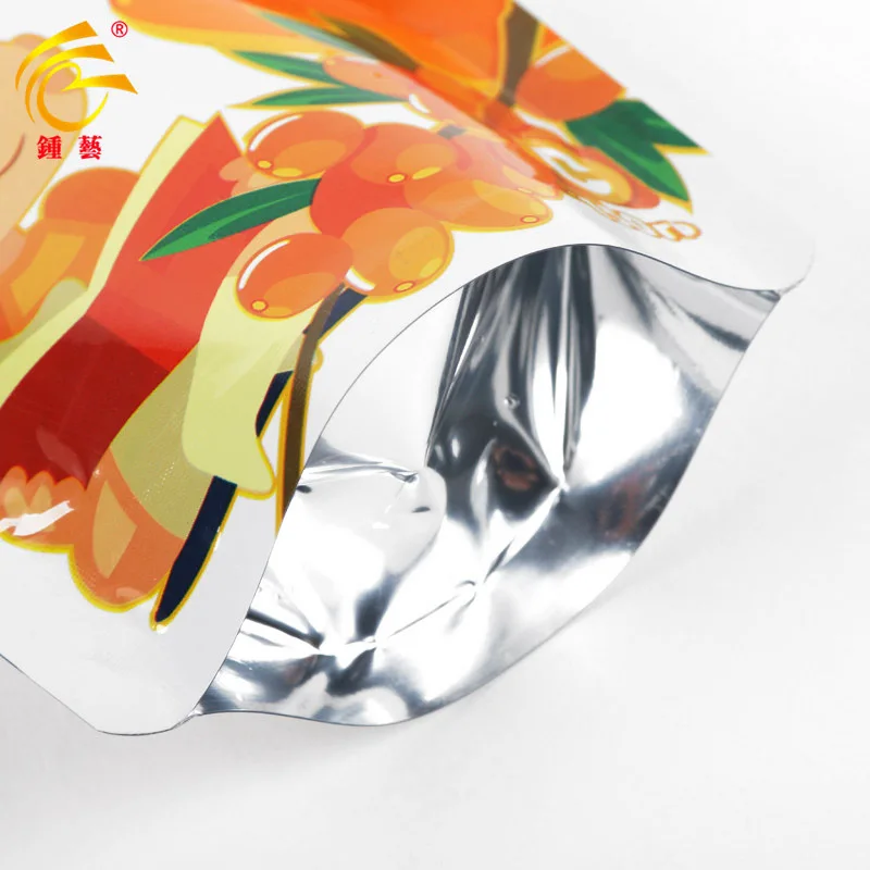 105mlFruit Juice Spout Pouch Plastic Customized Special Shape Laminated Packaging Bag with for Jelly