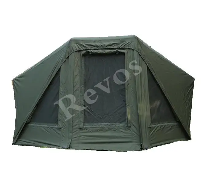 
Revos Fishing Umbrella With Shelter 150D PU 10000MM Economic Low Budget For New Angler Brolly System Carp Fishing Brolly 