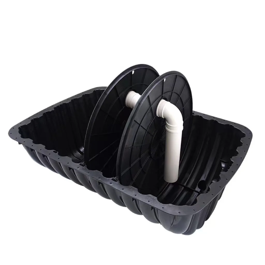 Good Quality Three-Compartment PE Septic Tank For Underground Home Sewage Water Treatment