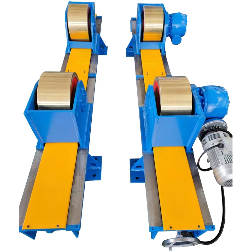 Automatic pipe welding rotator vessel welding rotator weld roller