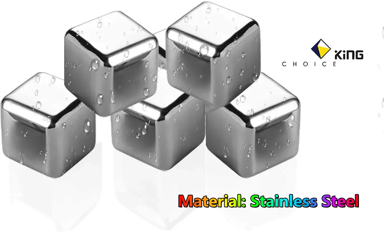 Whiskey Stones High Cooling Technology Reusable Ice Cubes For Whiskey Vodka Liqueurs Wine Beverage Juice or Soda