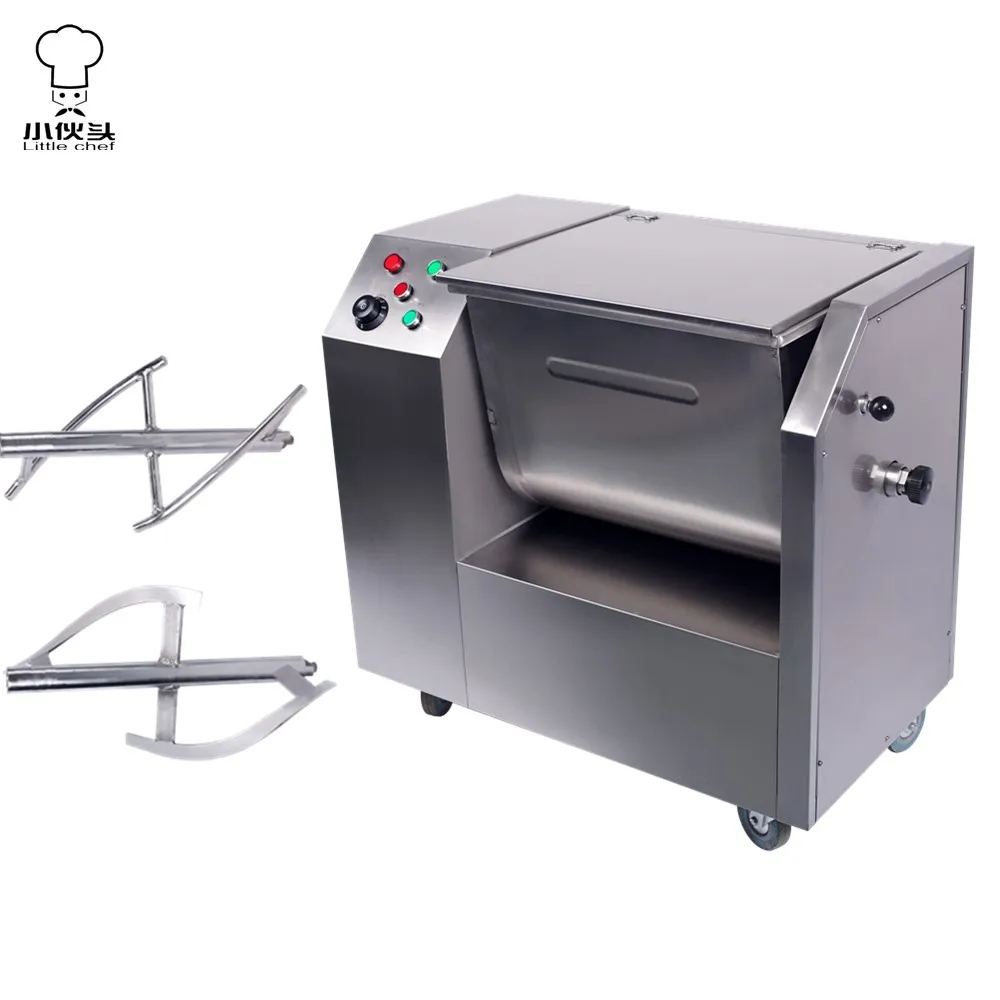 
CE certified Stainless steel 15KG 25KG 50KG dough flour mixer 