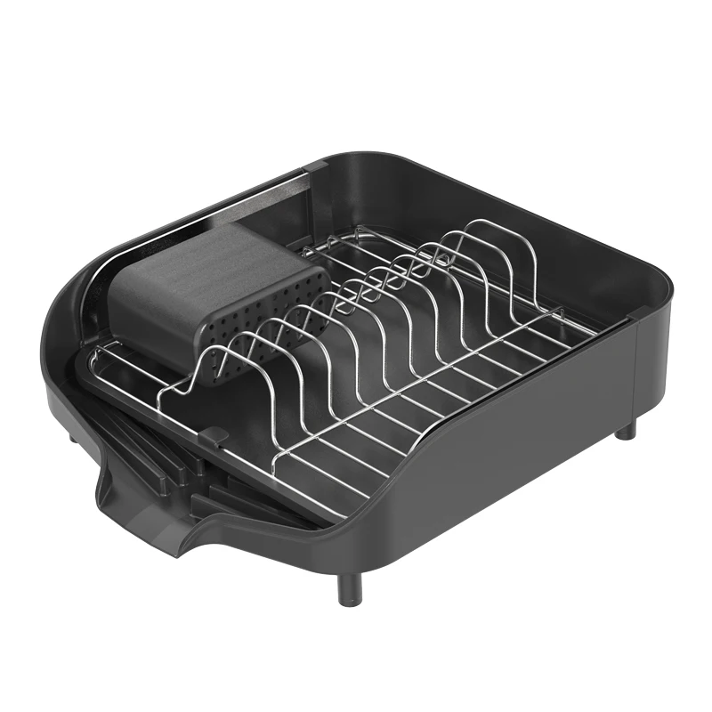 WIREKING Extendable Kitchen Dish Drainer Rack Stainless Steel Kitchen Dish Rack for Kitchen Storage Shelf Rack