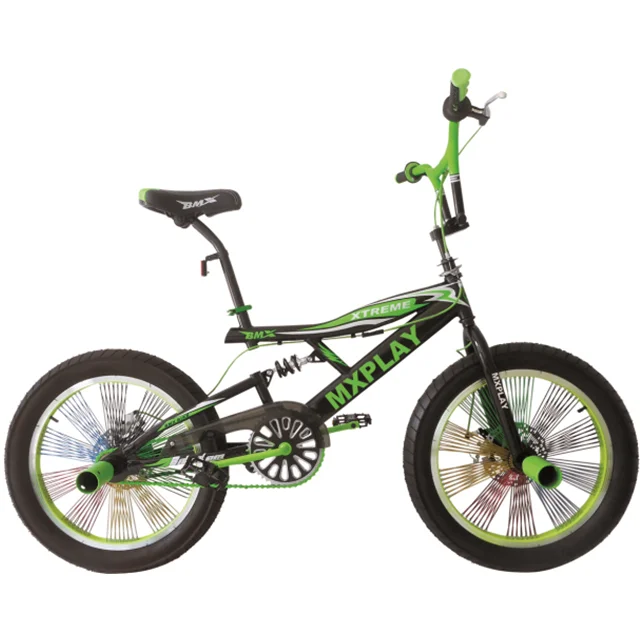 new style 20inch steel bmx bicycle bicicleta oem 140H color spoke wheel