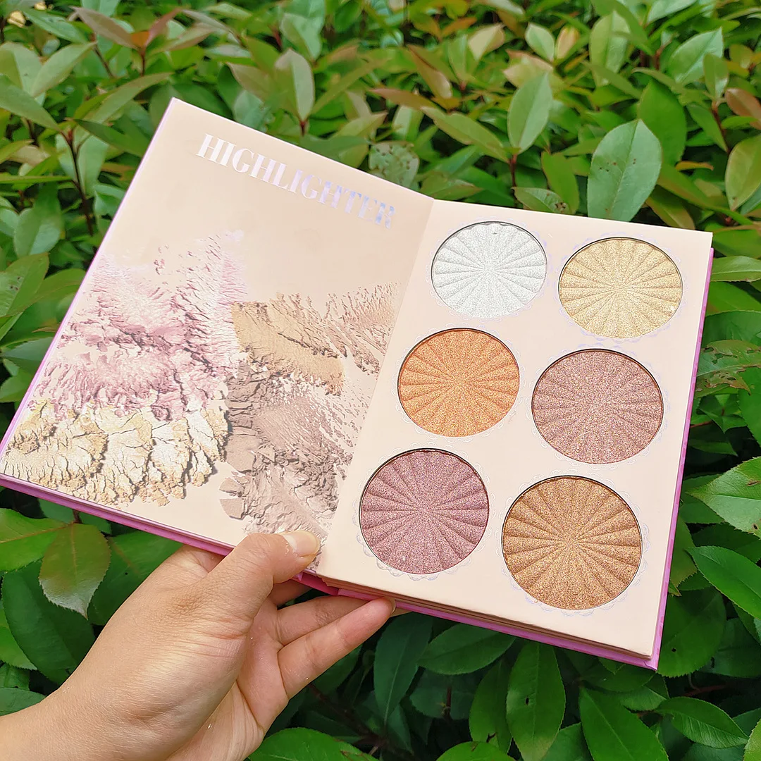 Factory New Fashion multi chrome 43colors matte glitter eyeshadow shimmer eye shadow book for stage using