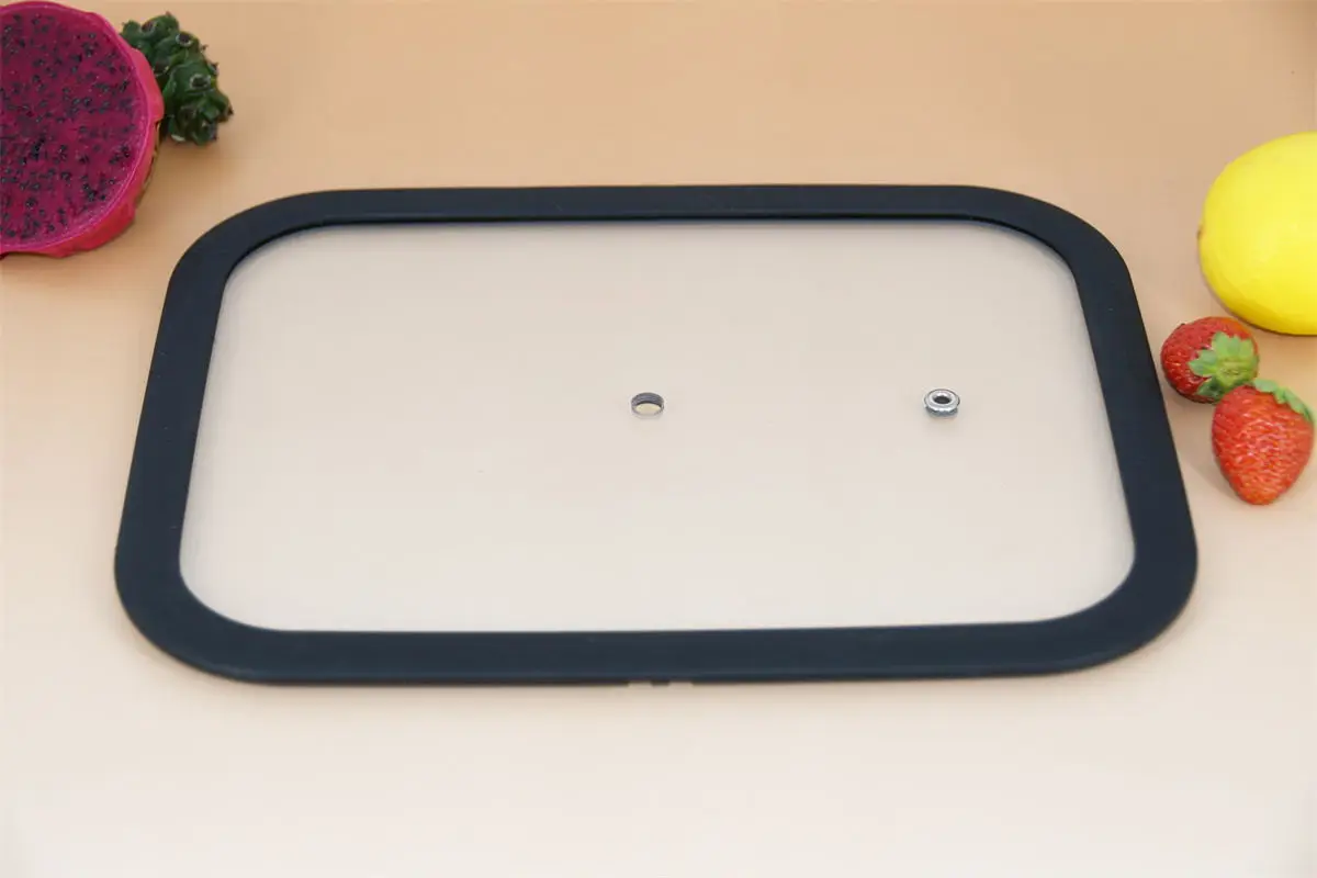 C Type Oval Round Glass Lid for Pans or Pots