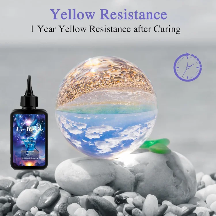 UV Resin  Fast Cure Resin for Jewelry Making, DIY Craft, Decoration for Beginner and Professional