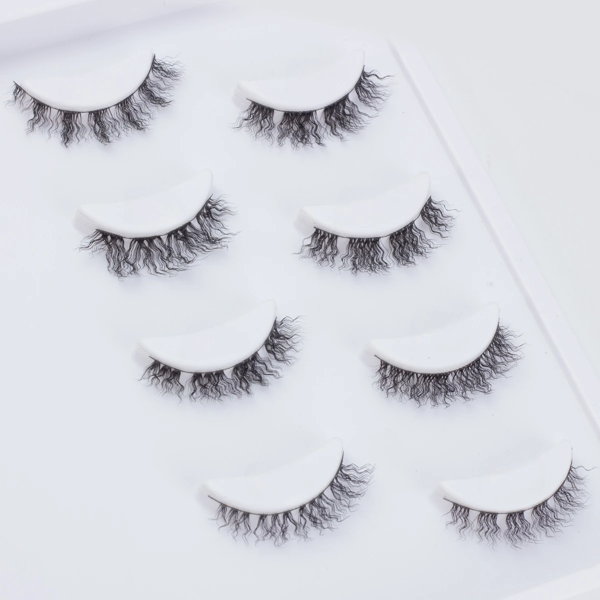 ZMLASHEE 2025 NEW wool roll cluster lash kit Private label High quality wool curly diy lashes extension kit with bond and seal